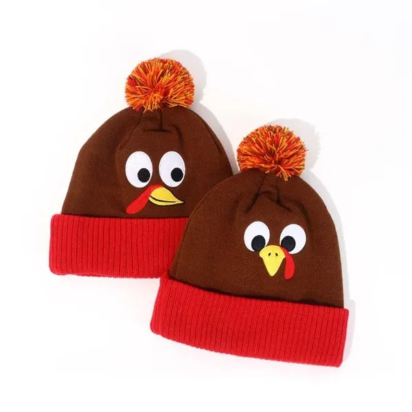 Turkey Thanksgiving Beanie