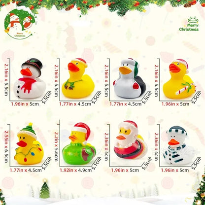 Christmas Rubber Ducks