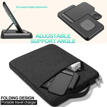 3 in 1 Wireless Charging Station 15W Fast Charge