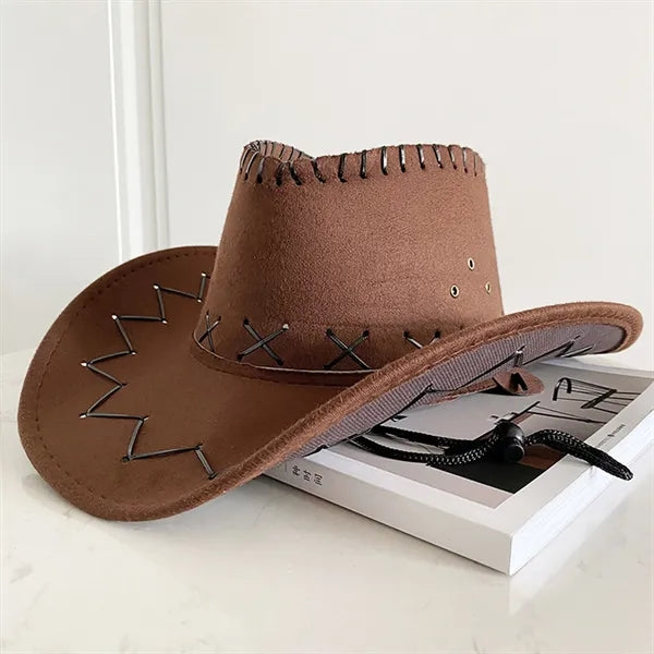 American Vintage Large Eaves New Western Cowboy Hat