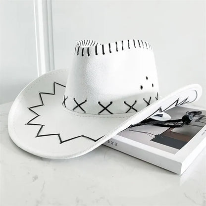 American Vintage Large Eaves New Western Cowboy Hat