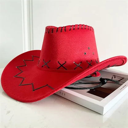 American Vintage Large Eaves New Western Cowboy Hat