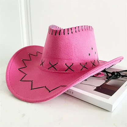 American Vintage Large Eaves New Western Cowboy Hat