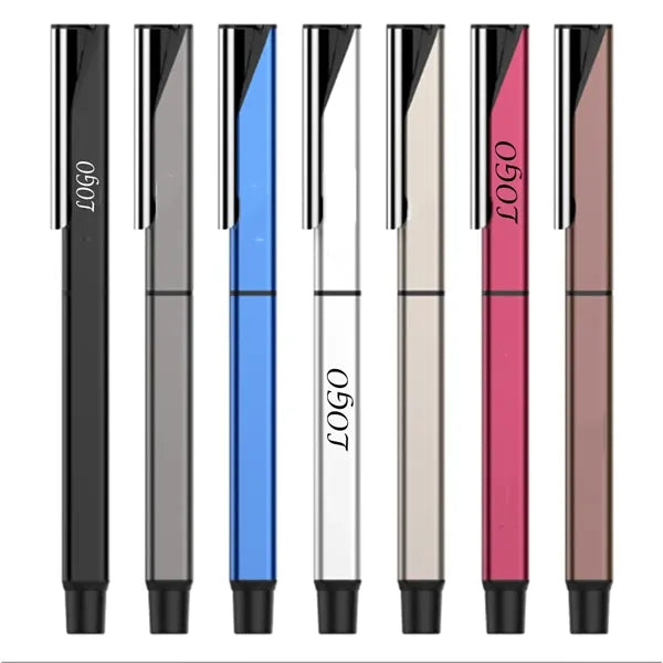 Square Gel Pens Metal Barrel