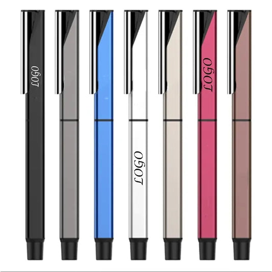 Square Gel Pens Metal Barrel