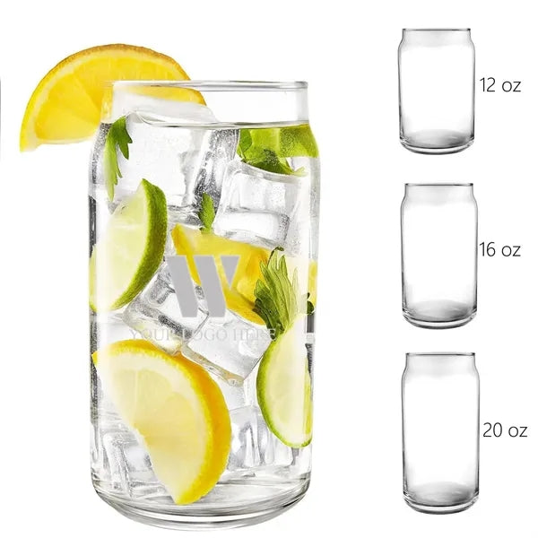 16 oz Can Shaped Beer Glass