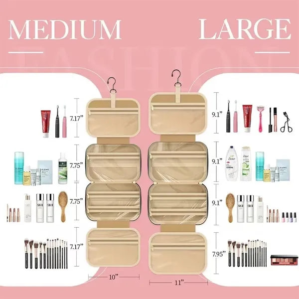 Travel Toiletry Bag with hook