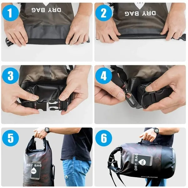 Waterproof Dry Bag Transparent Beach Seaside Storage