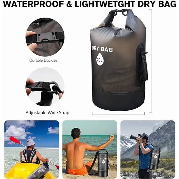 Waterproof Dry Bag Transparent Beach Seaside Storage