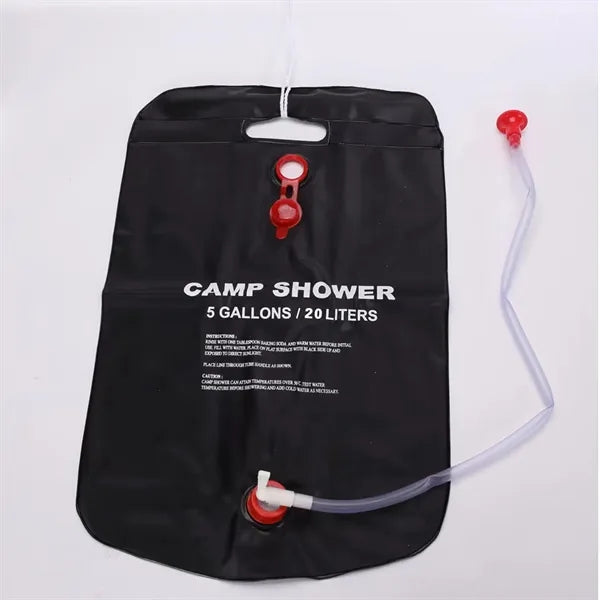 20L Portable Outdoor Solar Foldable Camping Shower Bag