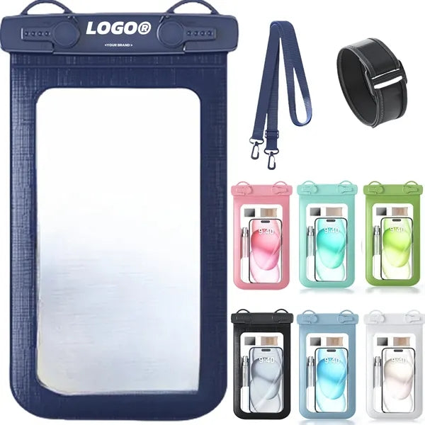 Universal Waterproof Phone Pouch with Lanyard And Arm Band
