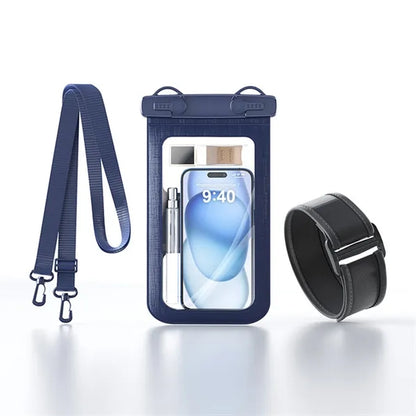 Universal Waterproof Phone Pouch with Lanyard And Arm Band