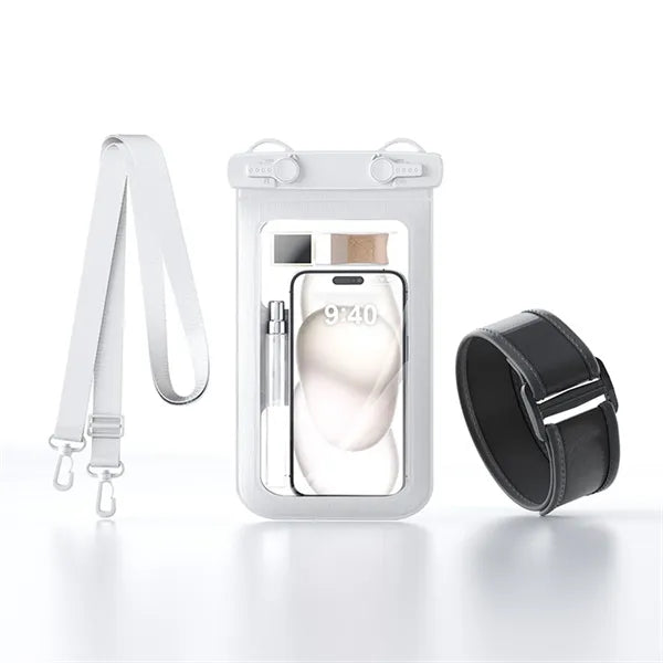 Universal Waterproof Phone Pouch with Lanyard And Arm Band