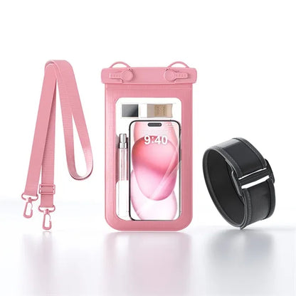Universal Waterproof Phone Pouch with Lanyard And Arm Band