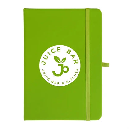 Notebook With Sticky Notes And Flags