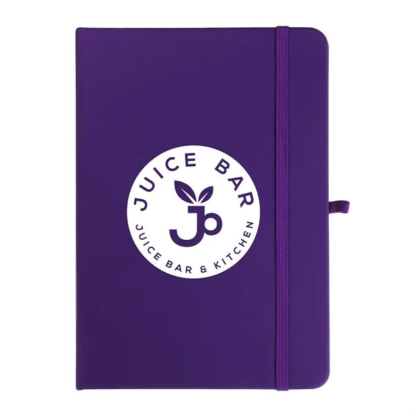 Notebook With Sticky Notes And Flags
