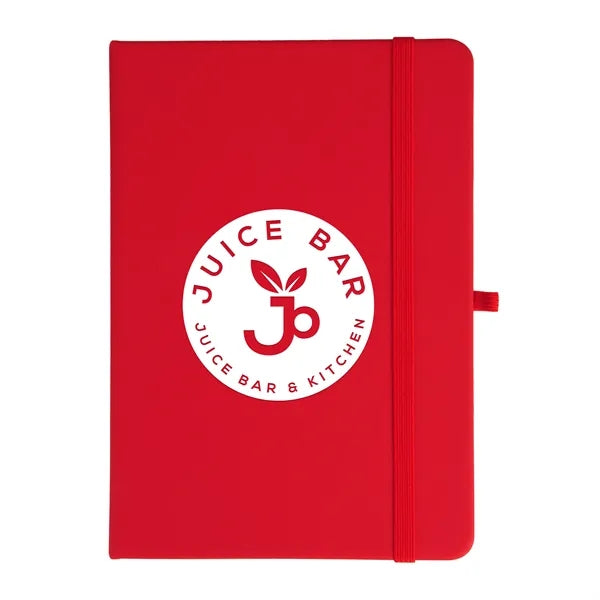 Notebook With Sticky Notes And Flags