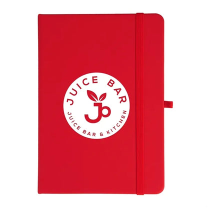 Notebook With Sticky Notes And Flags