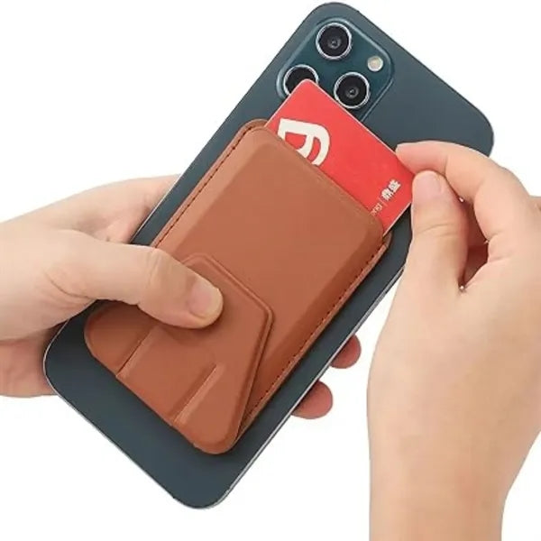 Magnetic Foldable Phone Holder Business Wallet Style