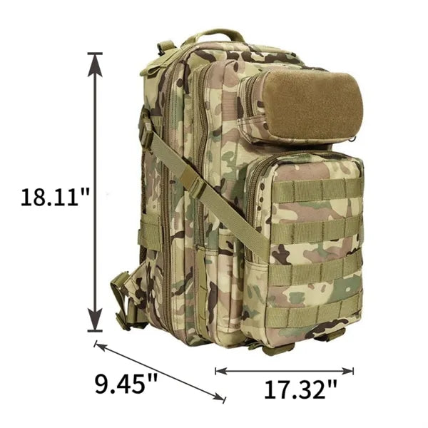 Tactical Backpack Military Army Survival Waterproof Escape