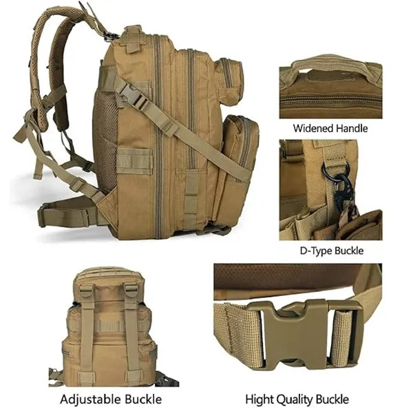 Tactical Backpack Military Army Survival Waterproof Escape
