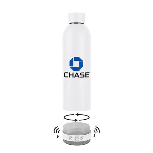 SoundSip Double Wall 18oz. Bottle with Wireless Speaker