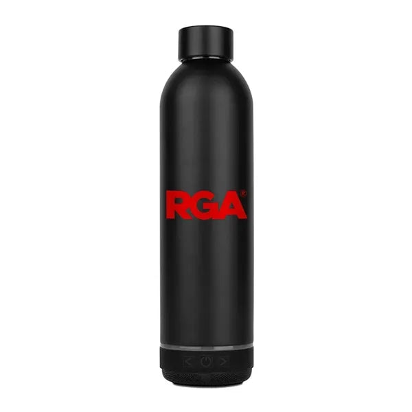 SoundSip Double Wall 18oz. Bottle with Wireless Speaker