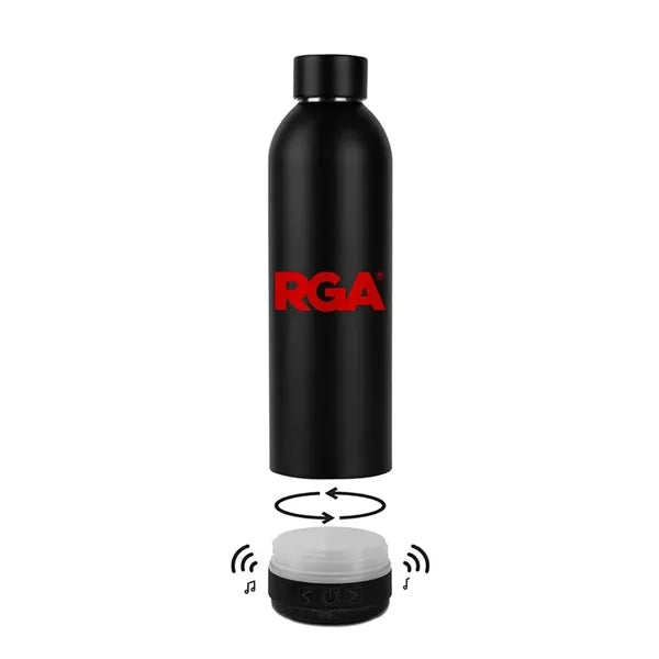 SoundSip Double Wall 18oz. Bottle with Wireless Speaker