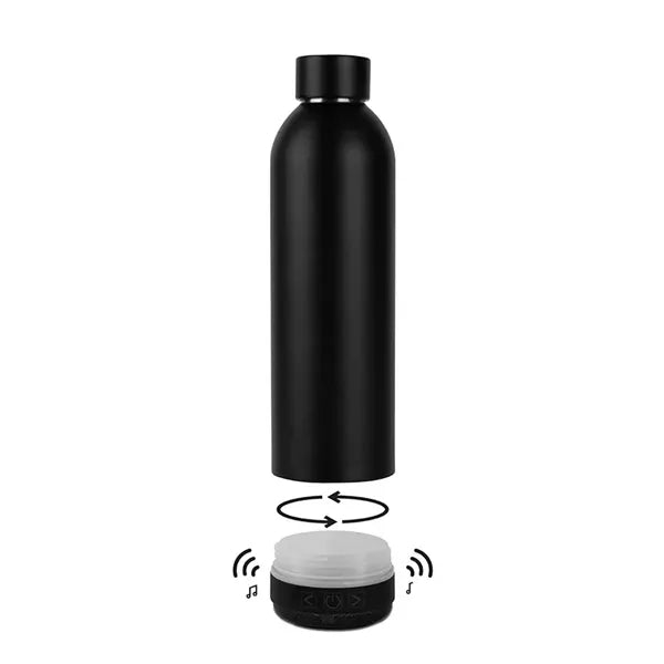 SoundSip Double Wall 18oz. Bottle with Wireless Speaker