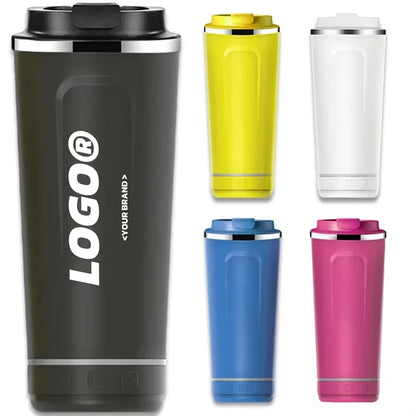 18oz Stainless Steel Tumbler W/Bluetooth Speaker Sports