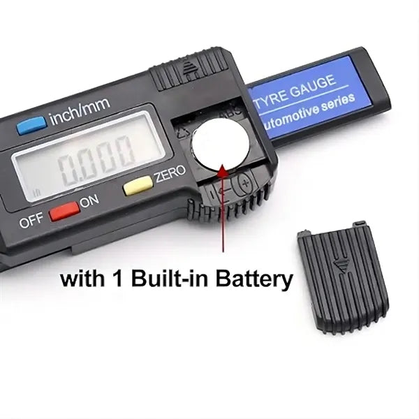 Tire Tread Depth Gauge Digital LCD Checker Tester