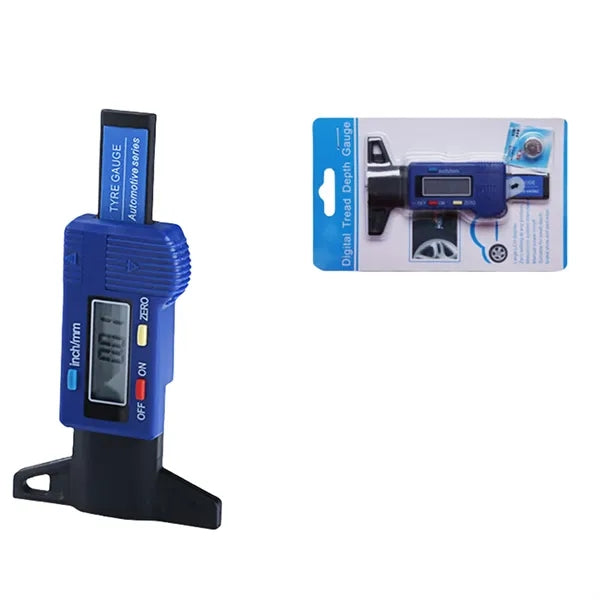 Tire Tread Depth Gauge Digital LCD Checker Tester