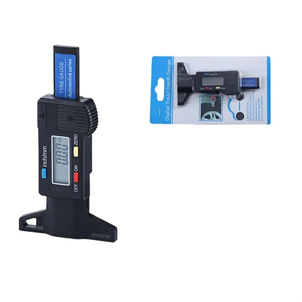 Tire Tread Depth Gauge Digital LCD Checker Tester