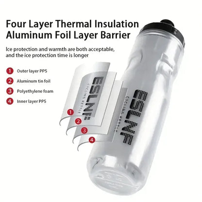 24oz (720ml) Insulated Cyling Squeeze Bottle