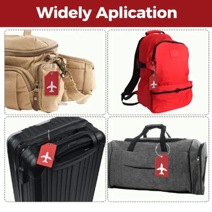 Upgraded Silicone Travel Luggage Tag With Name ID