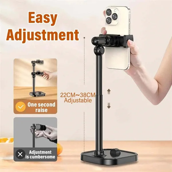 Desk Video Recording Universal Adjustable Tablet Phone Stand