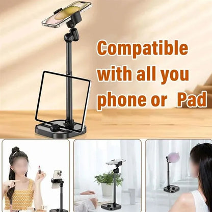 Desk Video Recording Universal Adjustable Tablet Phone Stand
