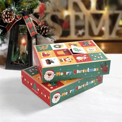 5pcs Empty Christmas Advent Calendar Boxes