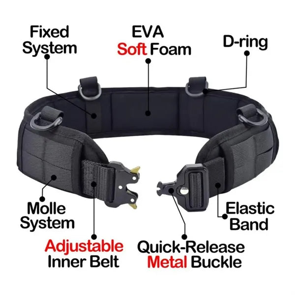 Tactical Belt Multifunctional Girdle For Outdoor Sports