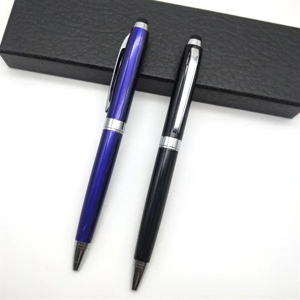 Business Rotary Capacitive Mobile Phone Round Ballpoint Pen