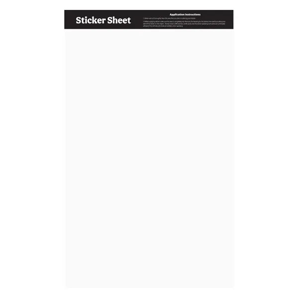 Sticket Sheet 11.5" x 7" Custom Shapes