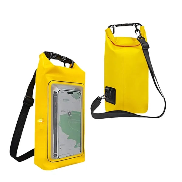 2L Outdoor Beach Waterproof Backpack Clear Phone Pouch