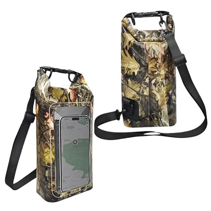 2L Outdoor Beach Waterproof Backpack Clear Phone Pouch