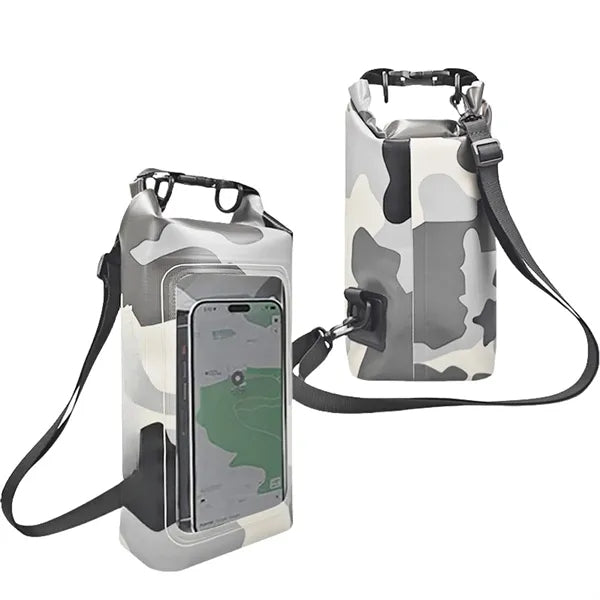 2L Outdoor Beach Waterproof Backpack Clear Phone Pouch