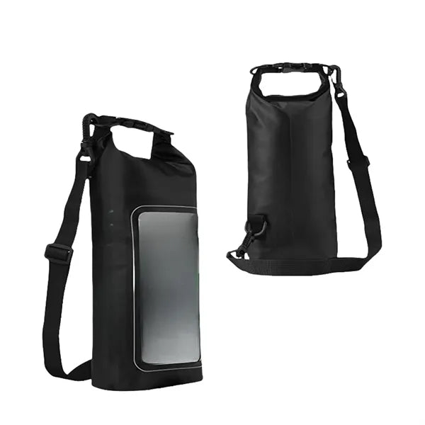 2L Outdoor Beach Waterproof Backpack Clear Phone Pouch