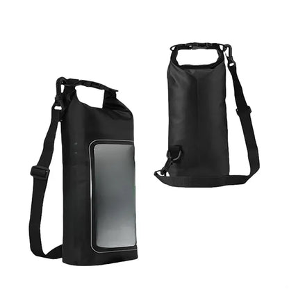2L Outdoor Beach Waterproof Backpack Clear Phone Pouch