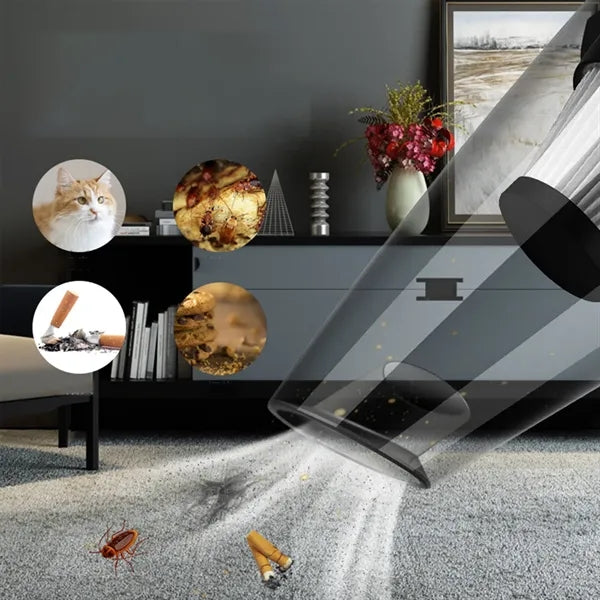 Portable High Power Handheld Wireless Car Vacuum Cleaner