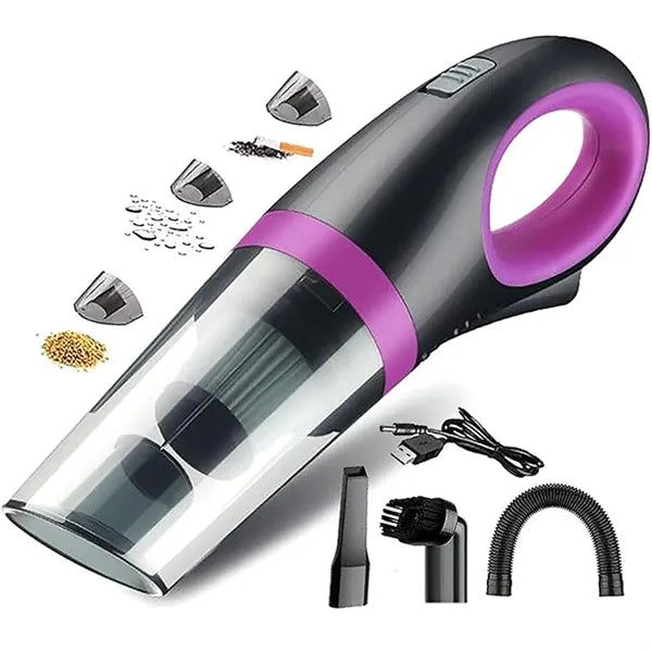 Portable High Power Handheld Wireless Car Vacuum Cleaner