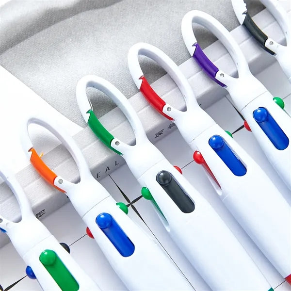 4 in 1 Retractable Shuttle Multicolored Ballpoint Pen