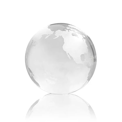 Globe Paperweight - Clear